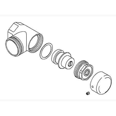 Kohler Stop Valve, 1 1116209-CP